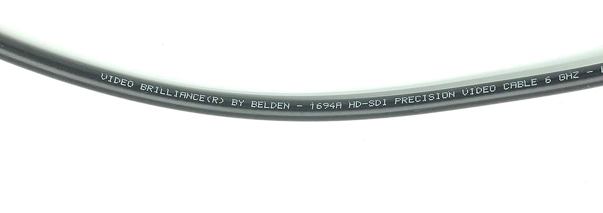3G/6G HD SDI BNC Cable Black 50ft G13186
