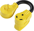 30 Amp to 15 Amp RV Adapter Cord, 10 Gauge 1ft G7525