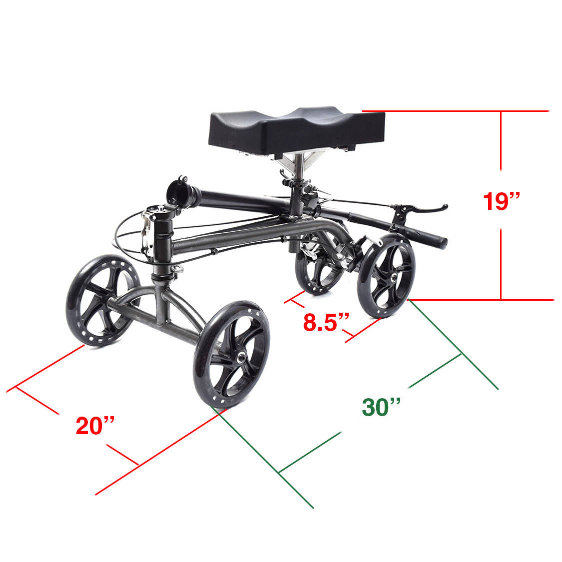 Foldable Steerable Knee Walker Scooter V87503