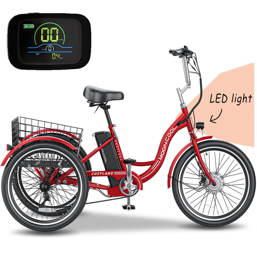 Electric Tricycle with Removable Lithium Battery J3632