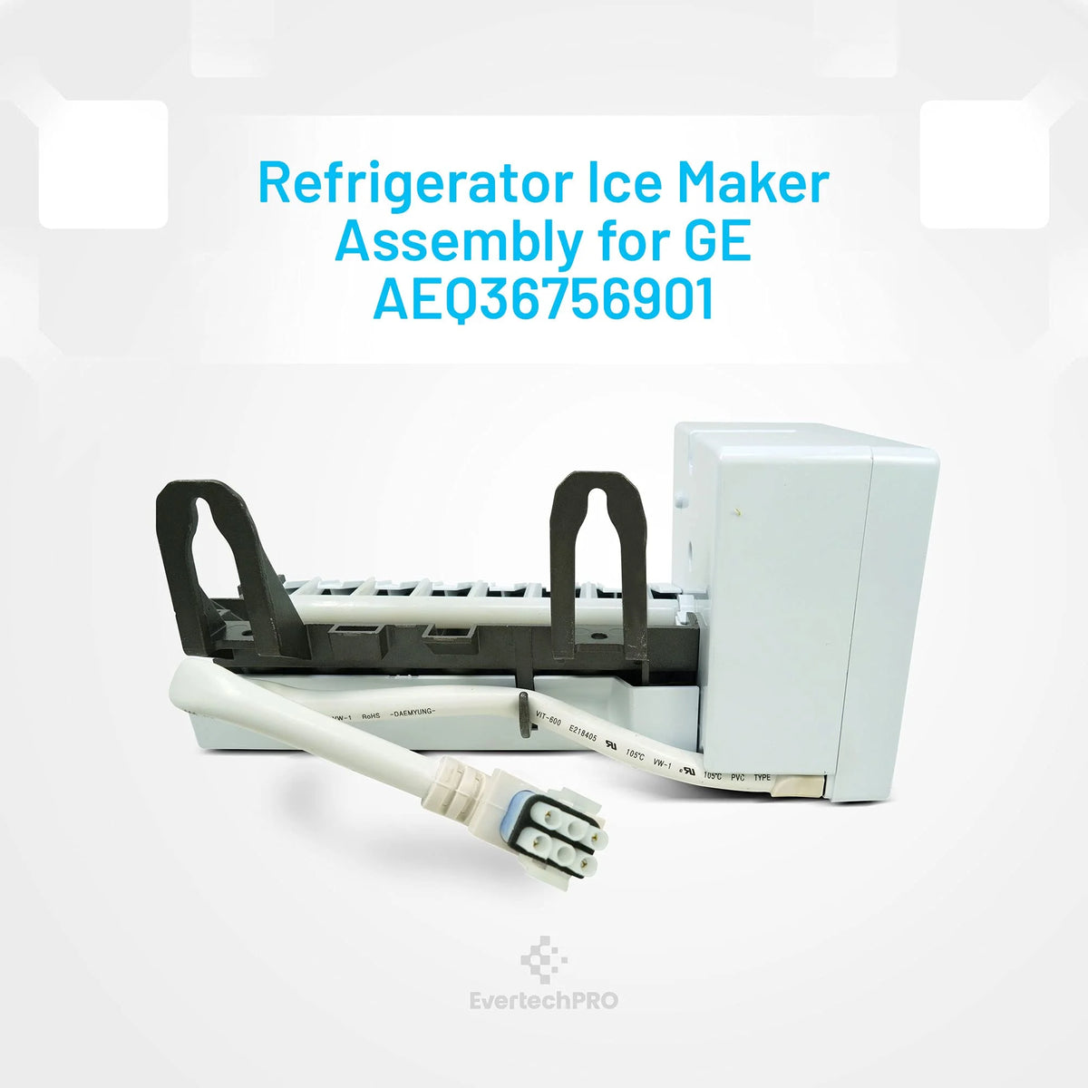 Ice Maker Without Harness and End-Mounted Fill Cups C111