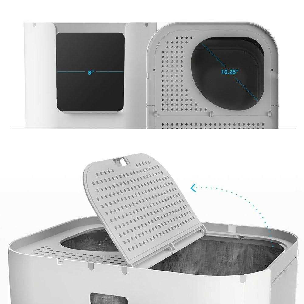 XL Top-Entry Front-Entry Litter Box G227713