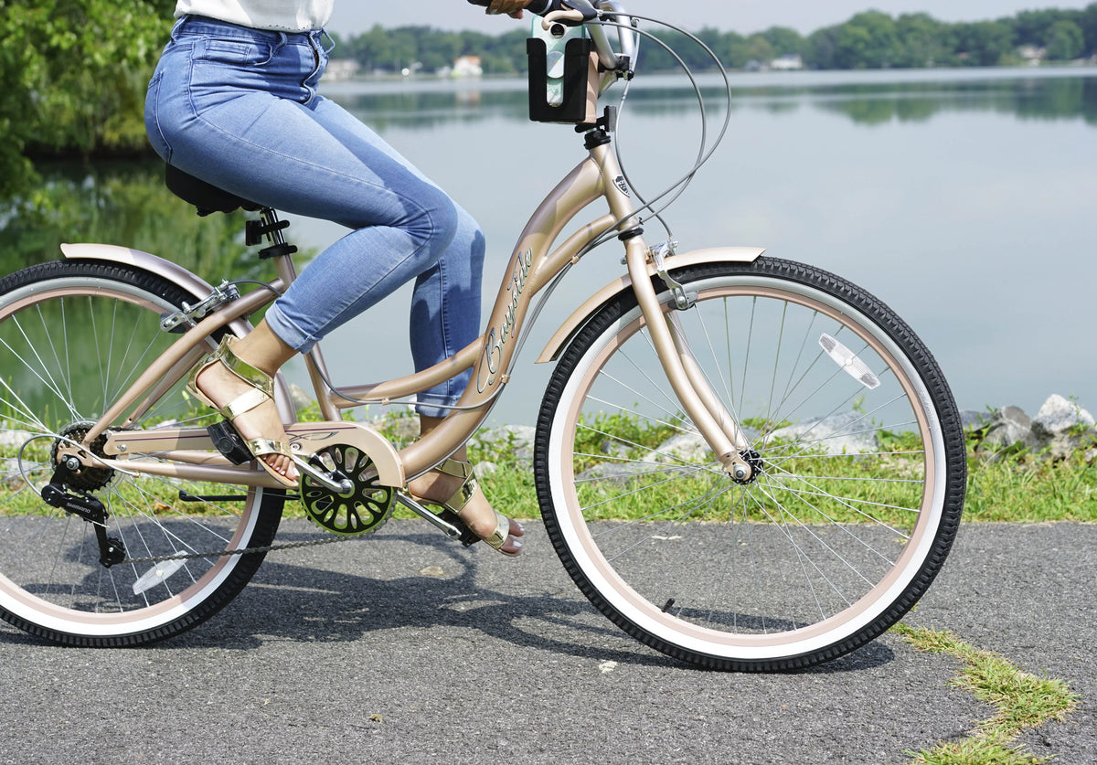 26 in. Rose Gold Women's Cruiser Bike L196375