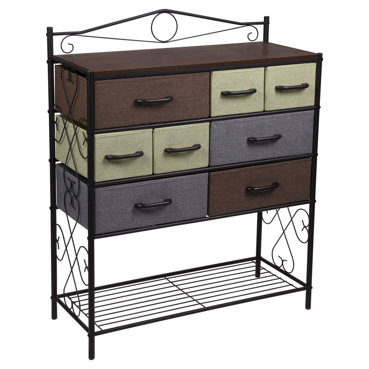Black 8 Drawer Chest M282332