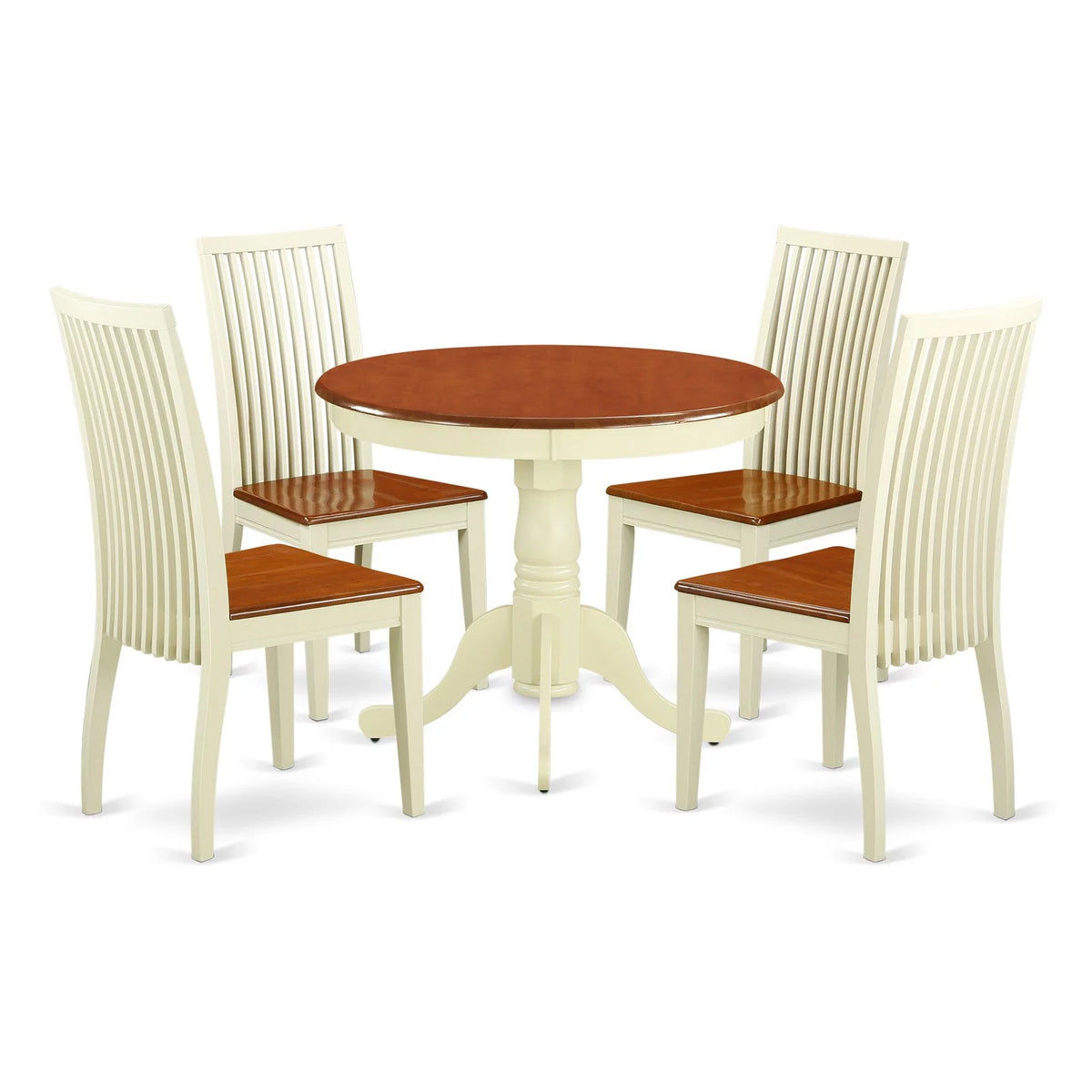 5 Piece Wood Dining Room Set J985