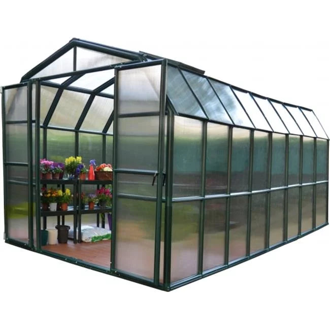 8 x 16 ft Twin Wall Greenhouse O4004