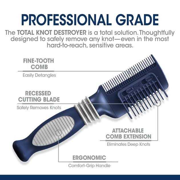 Dog Knot Comb C8291