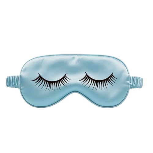 Natural Silk Sleep Mask with Elastic Strap V4865