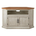 Rustic Wood Corner TV Stand O3501