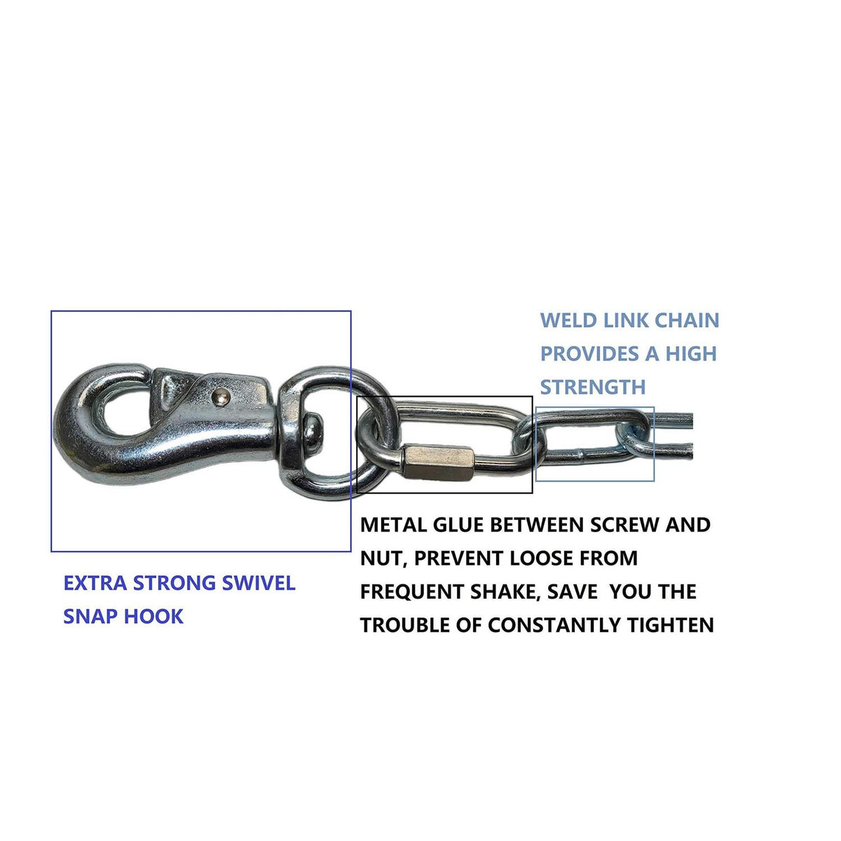 Heavy Duty Dog Tie Out H402