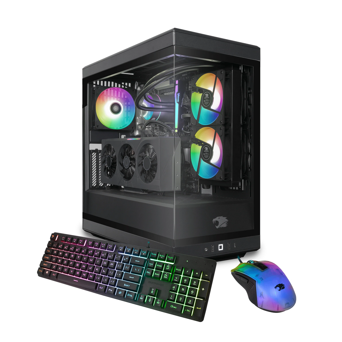 Ryzen 7 7700 RTX 4070 16GB DDR5 1TB NVMe SSD Liquid Cooled Gaming Desktop E49098