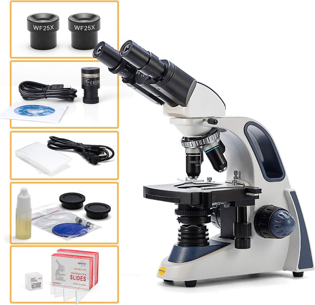 Binocular Compound Microscope with 5.0 mp Camera U189813