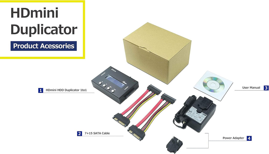 SATA 3.5 & 2.5 Hard Drive Duplicator V506