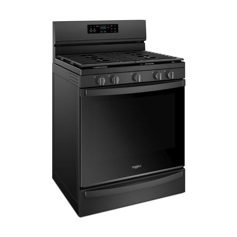 5.8 cu. ft. Gas Freestanding Range in Black B963843