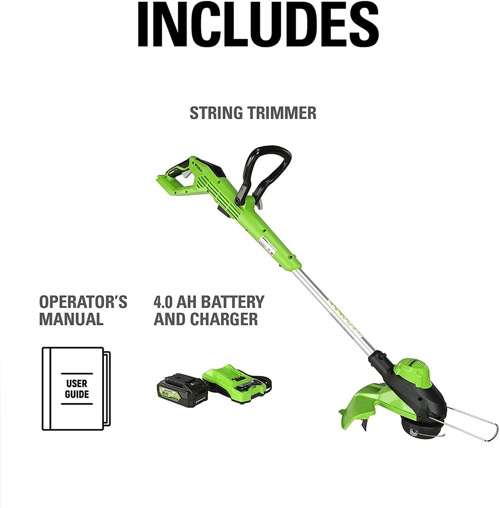 24V 13 Brushless String Trimmer with 4Ah Battery and Charger Z69774