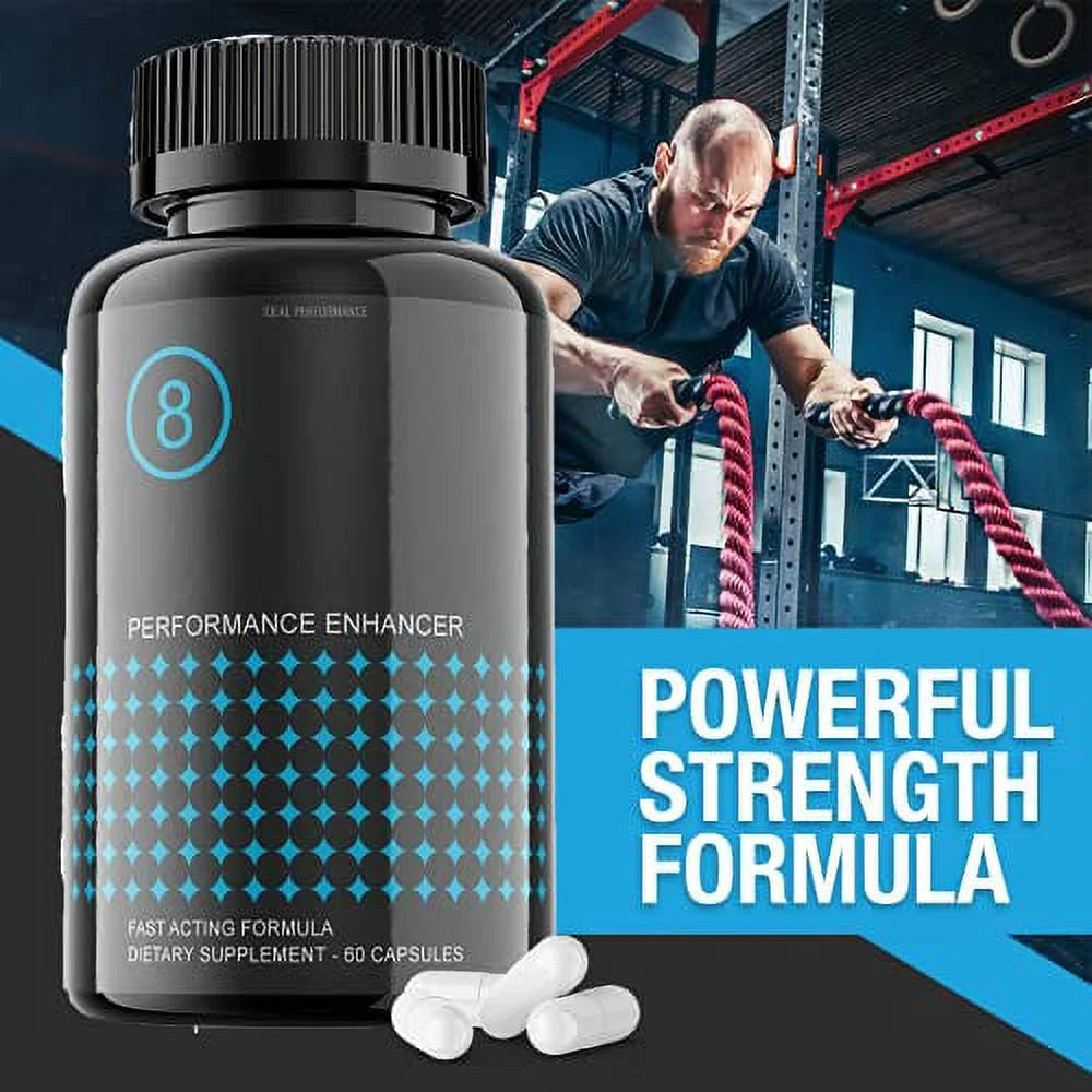 8 Pills Supplement for Men 120 Capsules Q382