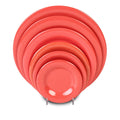 Melamine 9 1/4x22 Wide Rim Plate Pack of 6 G2148
