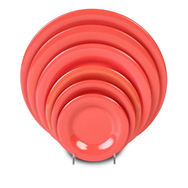 Melamine 9 1/4x22 Wide Rim Plate Pack of 6 G2148
