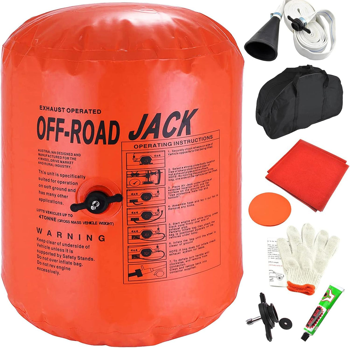 4T Inflatable Exhaust Air Jack C14339