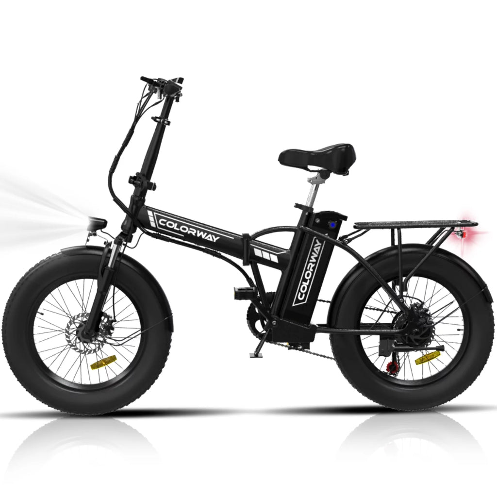 20" Fat Tire Foldable Electric Bike with 500W Battery J20338