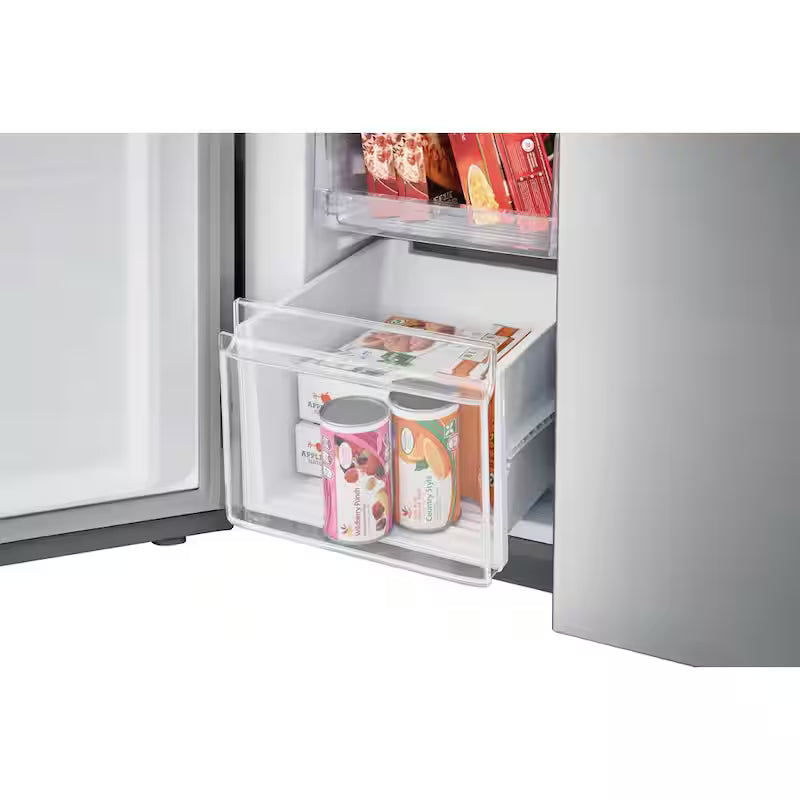 17.4 cu. ft. 4-Door Refrigerator in Brushed Steel D745