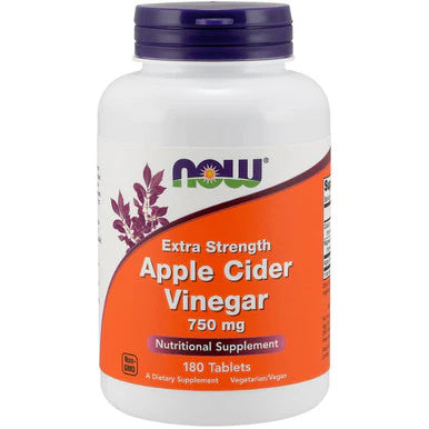 Apple Cider Vinegar Extra Strength 750 mg 180 tablets G9866