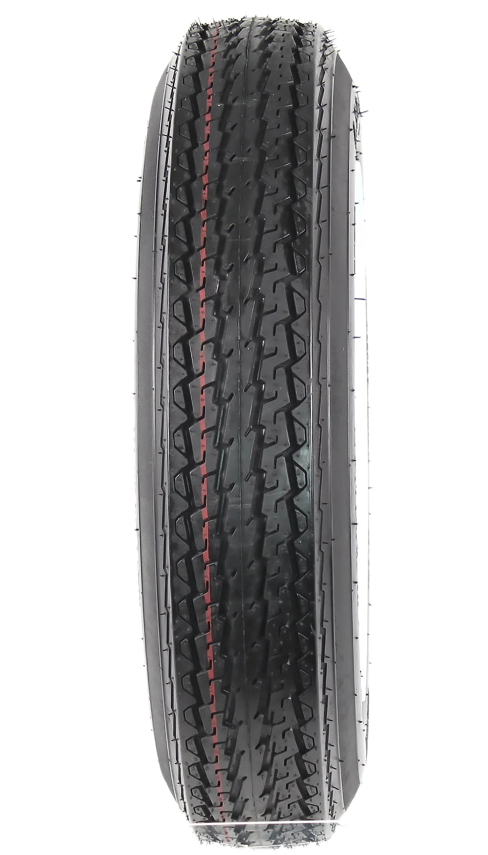 2-Pack Trailer Tire On Rim 4.80-12 12 in. Load C 4 Lug White Spoke Wheel Z58587