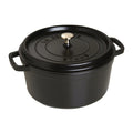7 Qt. Cast Iron Round Dutch Oven in Black X649048
