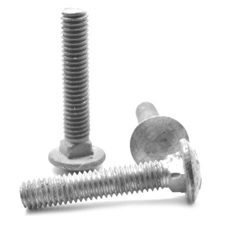 5/8 inch-11 x 7 inch Coarse Thread Grade A Carriage Bolt Low Carbon Steel Hot Dip Galvanized H139