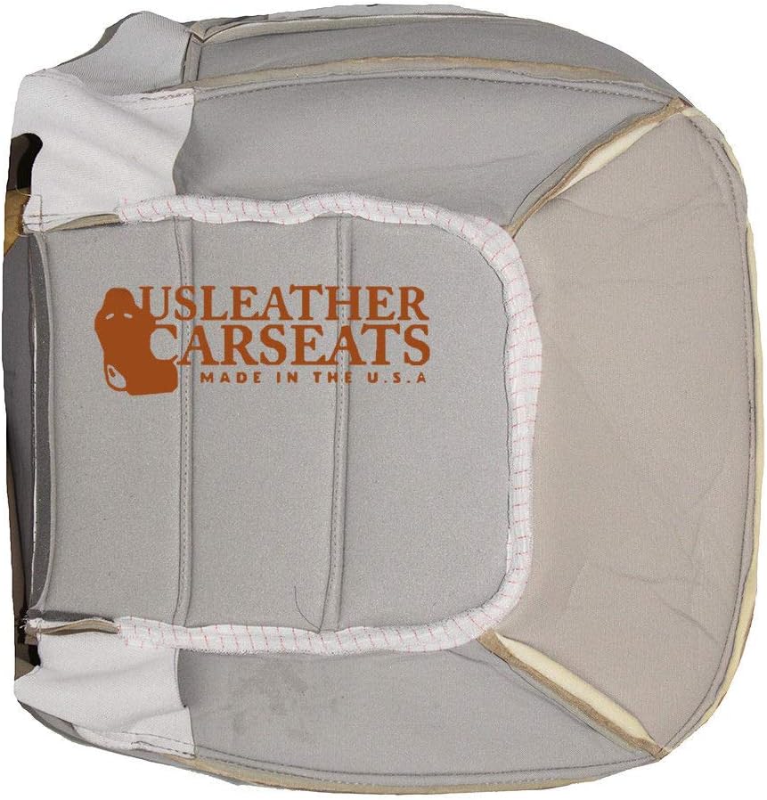 Tan Perforated Leather Seat Cover W983