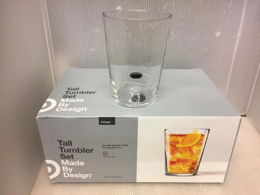 16oz 6pk Glass Tumblers P513