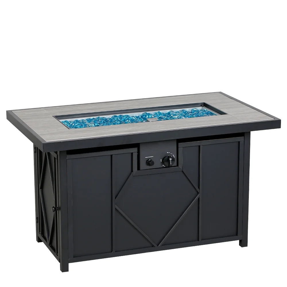 42 in. 60,000BTU Propane Gas Fire Pit Table K443047