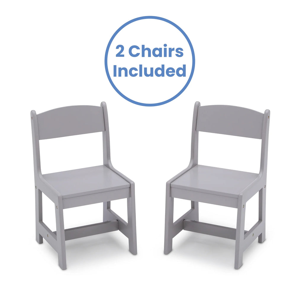 Wood Kids Table and Chair Set (2 Chairs Included) P289121