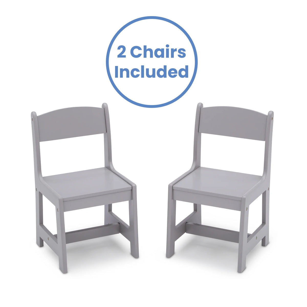 Wood Kids Table and Chair Set (2 Chairs Included) P289121