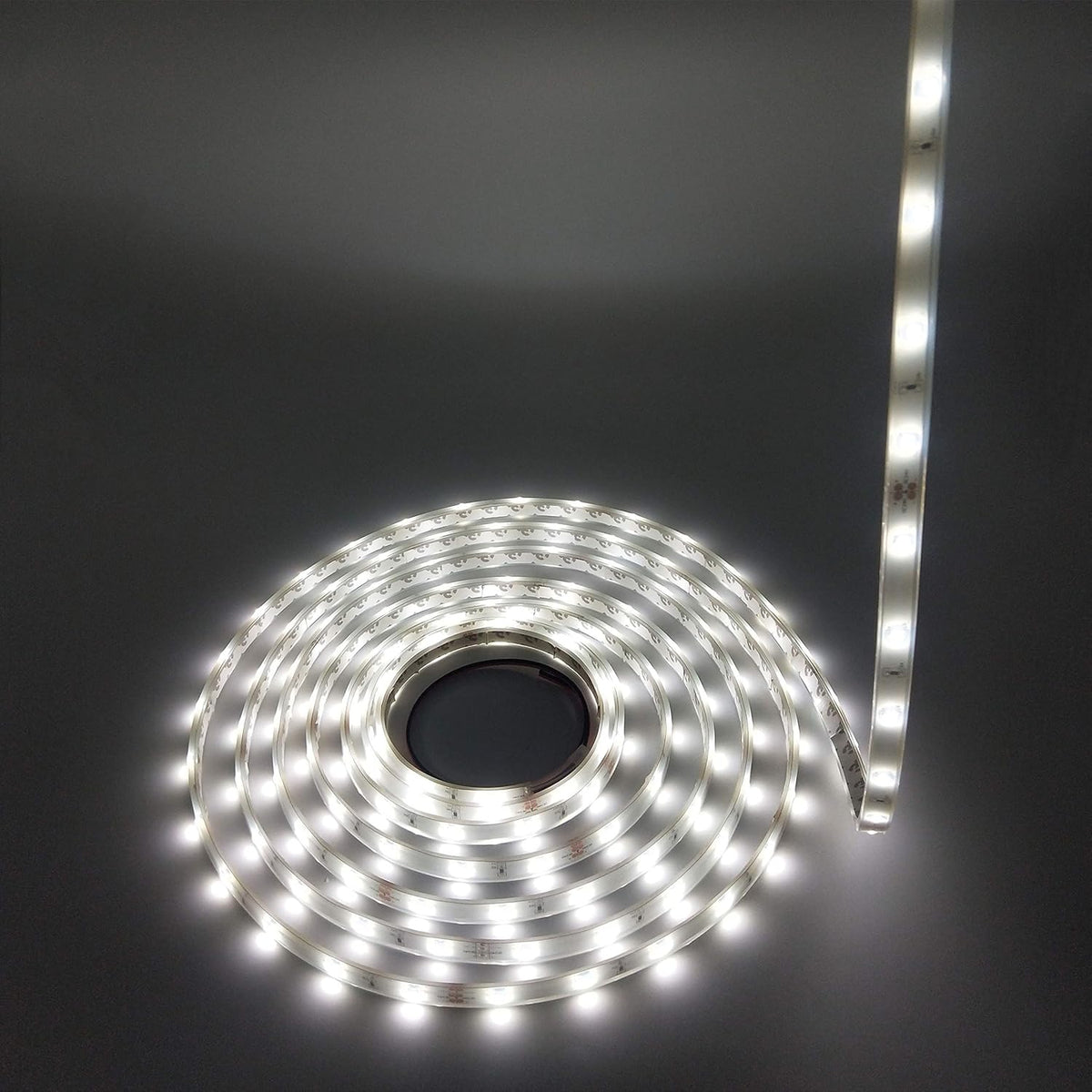 24V 12W 150LEDs IP68 Waterproof Cool White 6000K 5Meter LED Strip Lights B5586