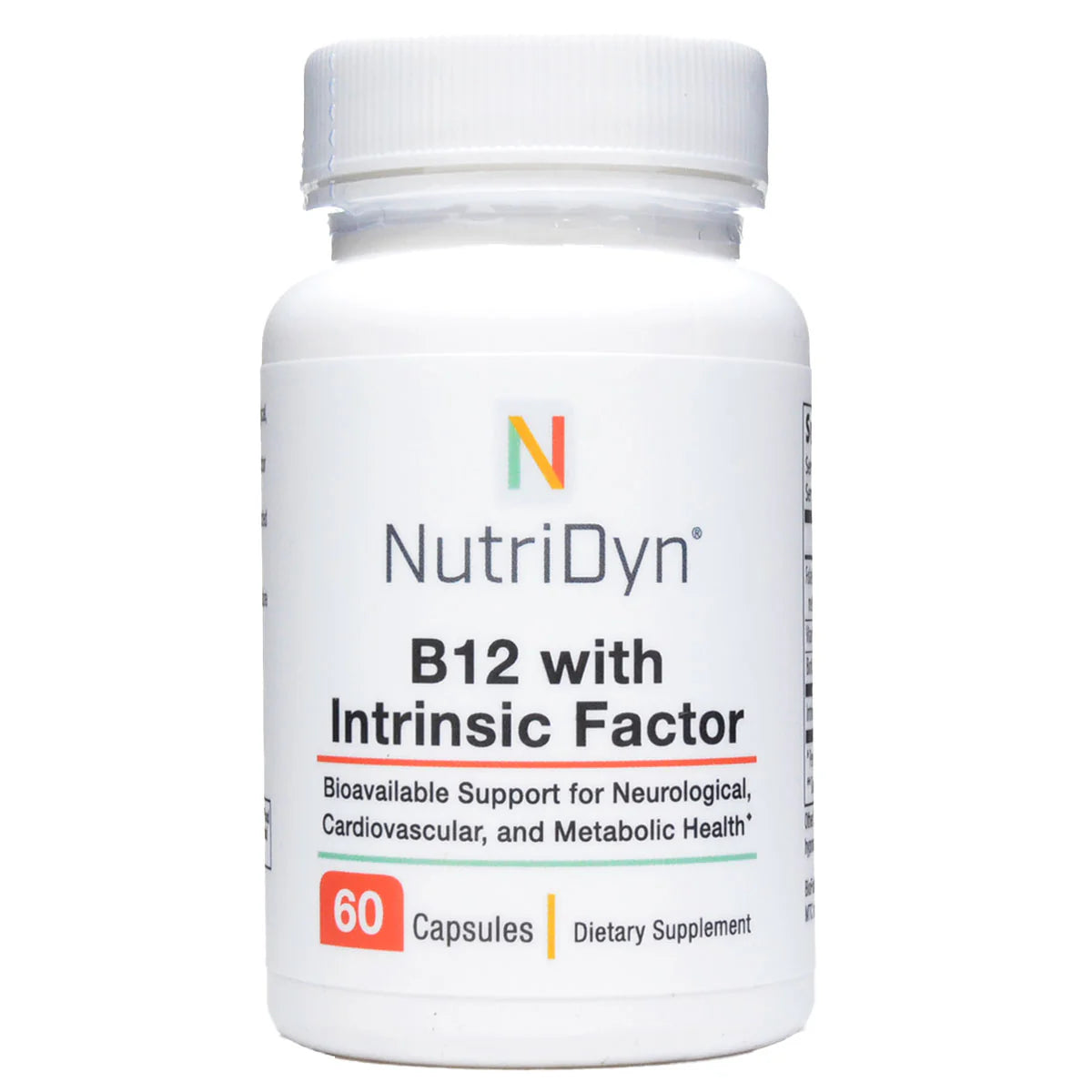 B12 with Intrinsic Factor 60 caps J447484