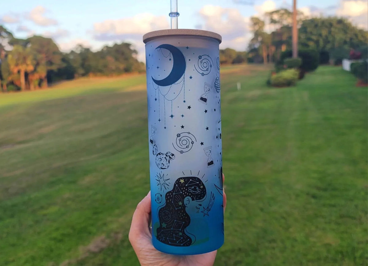24 oz Mushroom Beer Can Glass R75009