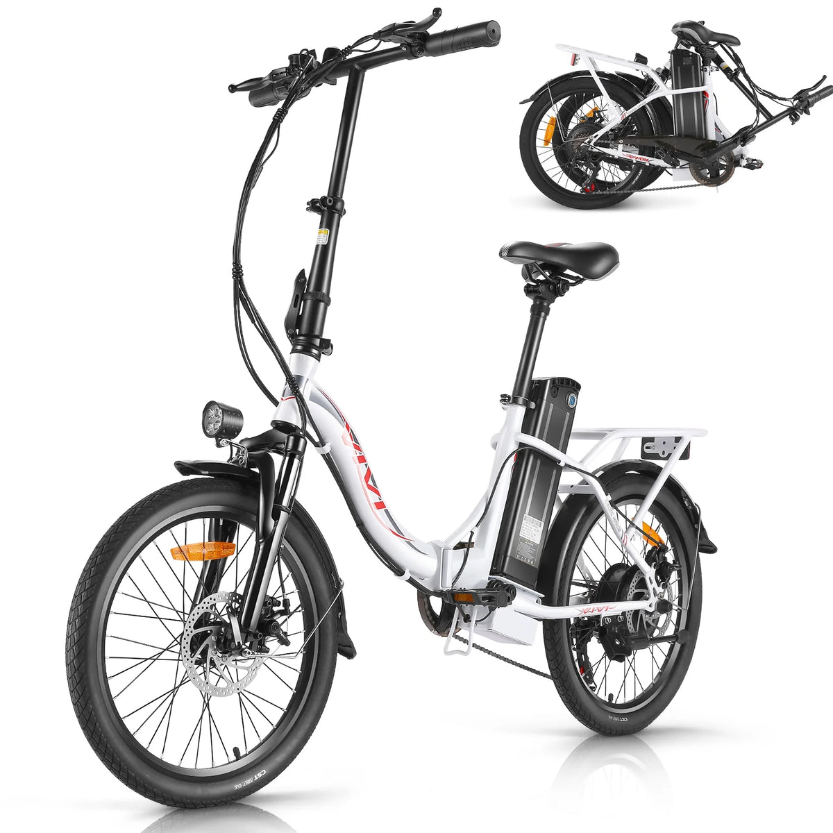 20 Folding Electric Bike 500W with 48V Removable Battery K95969