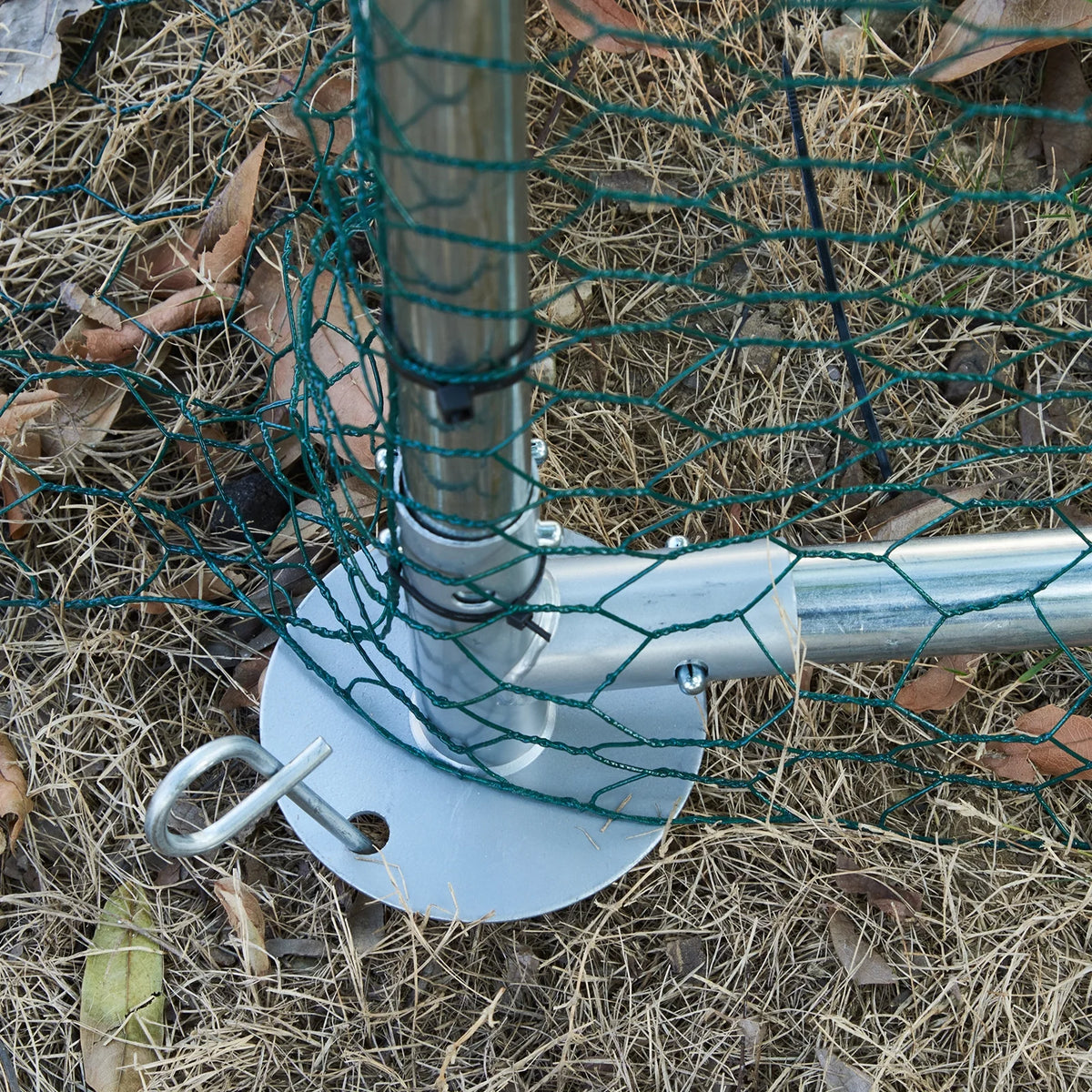 Large Metal Chicken Coop 6.6x9.8x6.6 ft X5278