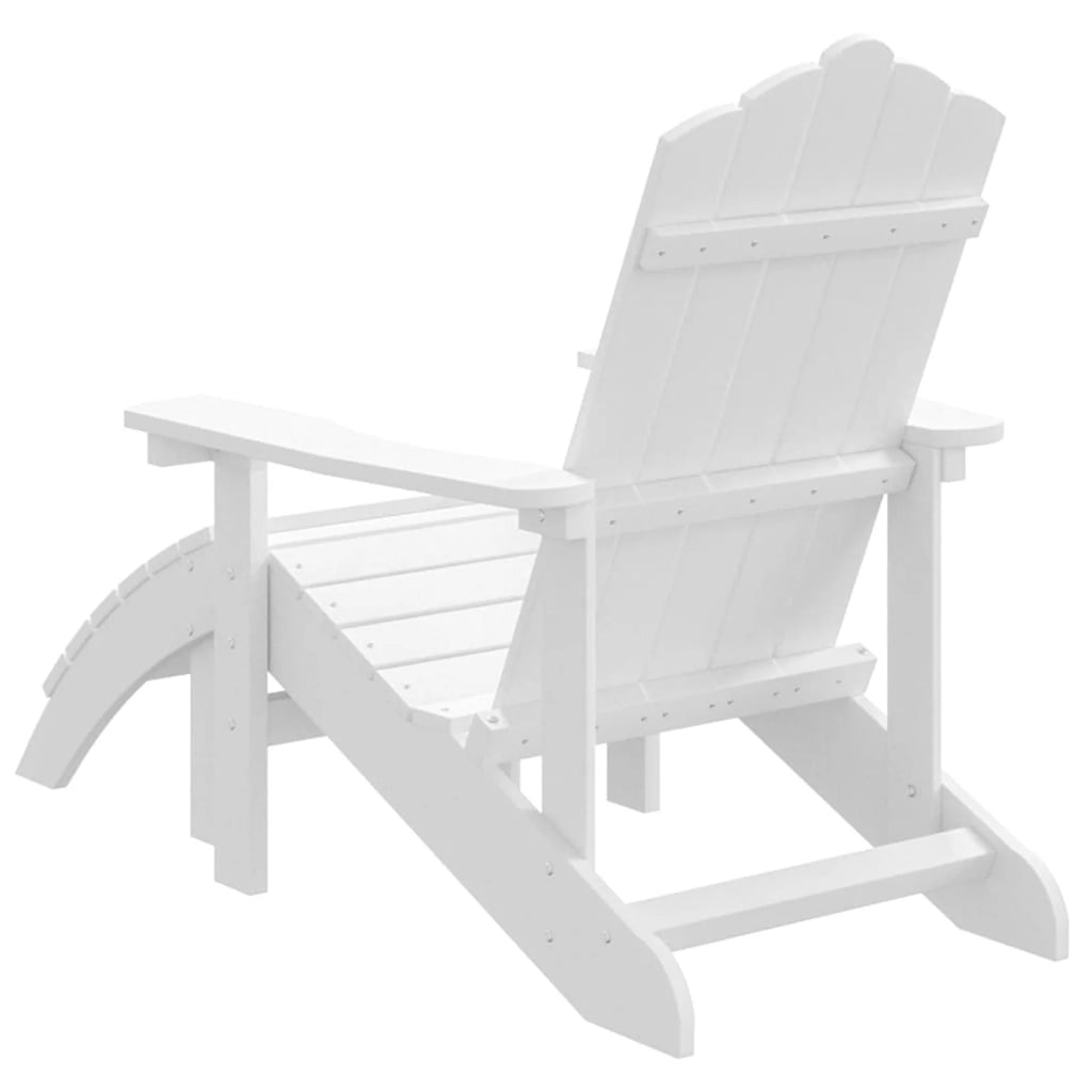 HDPE Outdoor Fire Pit Chair with Footstool A67024