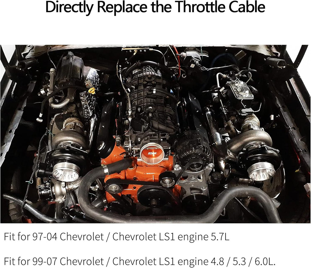 Throttle Cable LS1 Engine 4.8L 5.3L 5.7L 6.0L K1021