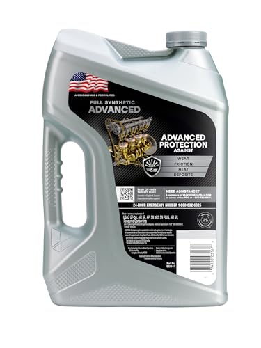 Full Synthetic SAE 0W-20 Motor Oil 5 QT B2567
