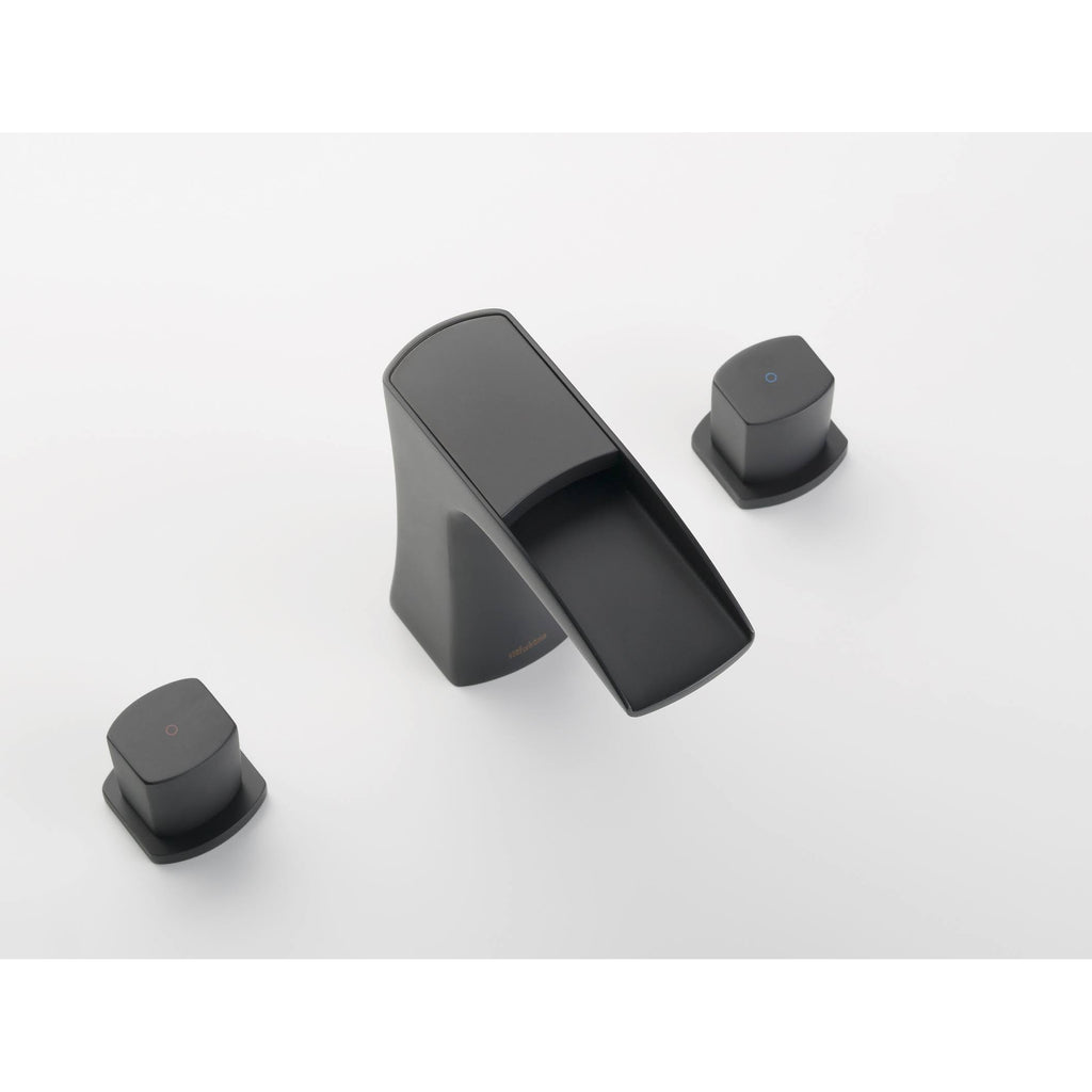Matte Black Bathroom Sink Faucet Set H2110