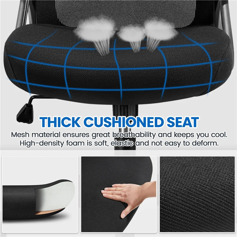 Black 28.5 in Active Chair V5365