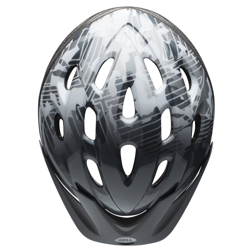 Boys Bike Helmet Dark Titanium/White Child 5+ 52-56cm F614327