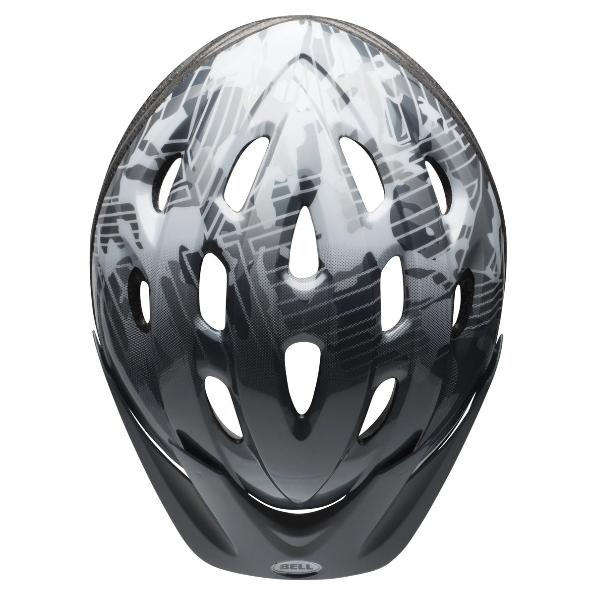 Boys Bike Helmet Dark Titanium/White Child 5+ 52-56cm F614327