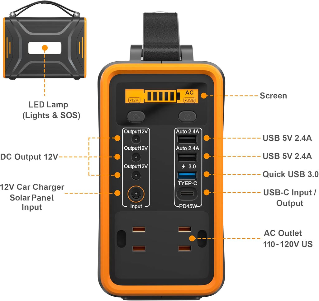 700W Portable Power Station 577Wh K98710