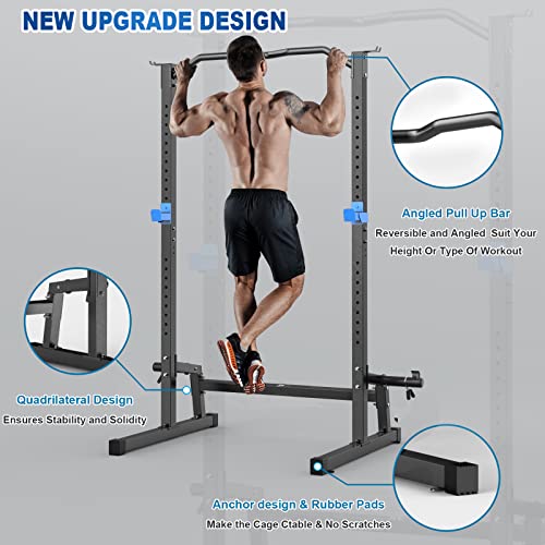 Adjustable Squat Rack with Pull Up Bar G253