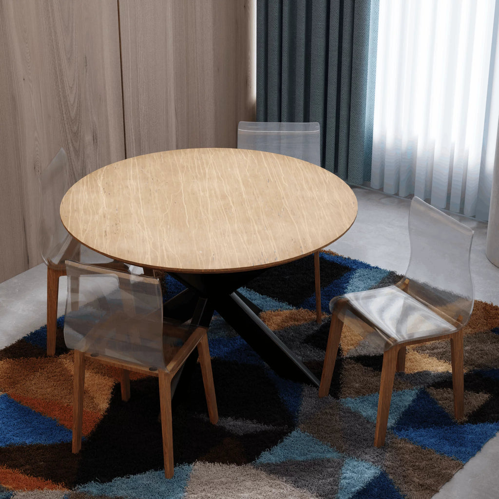 Modern Dining Chair with Beech Legs, Set of 4 Z647