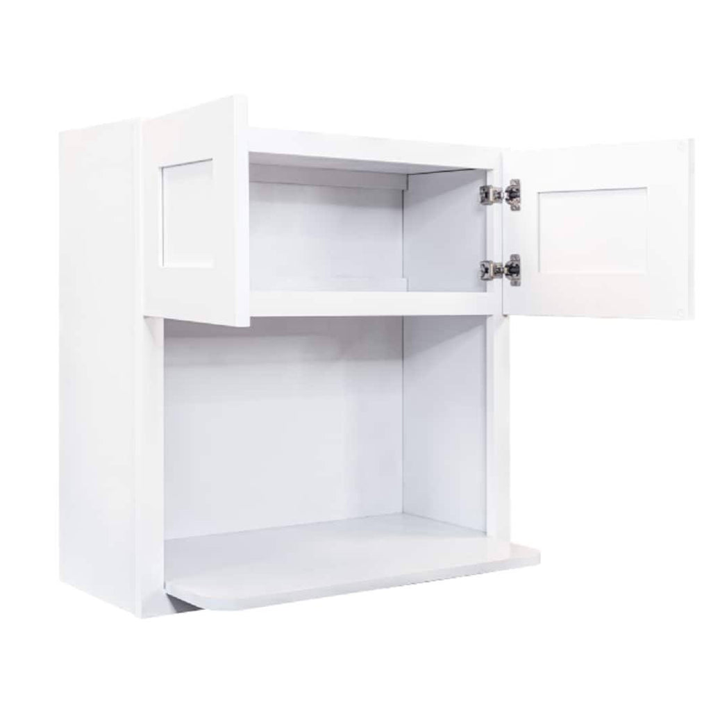 White Painted Maple Wall Cabinet U278228